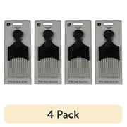 (4 pack) Equate Wide Tooth Pick, Black