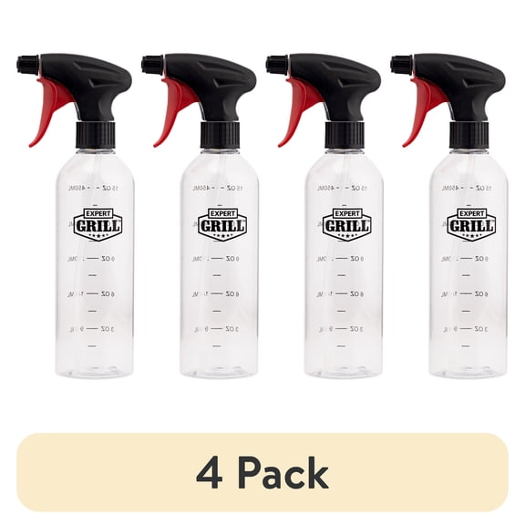 (4 pack) Expert Grill 1Piece 17oz Empty Plastic Spray Bottle