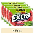 thumbnail image 1 of (4 pack) Extra Sweet Watermelon Back To School Sugar Free Chewing Gum - 35 Stick Pack, 1 of 22