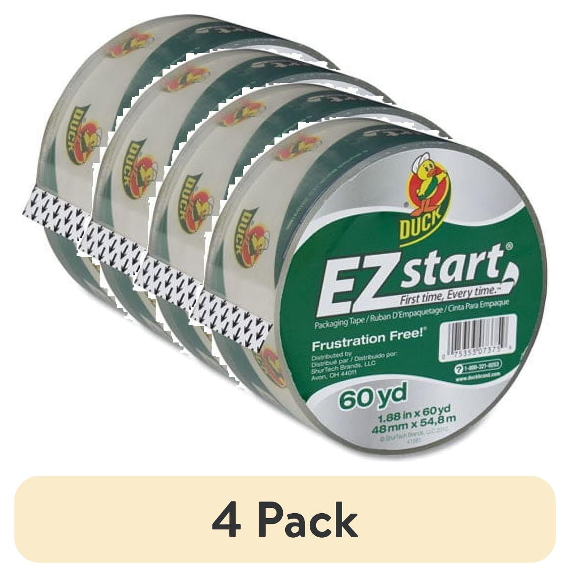 Duck Brand EZ START Packaging Tape - 60 yd Length x 1.87 Duck Brand EZ START Packaging Tape - 60 yd Length x 1.87