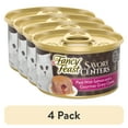 thumbnail image 1 of (4 pack) Purina Fancy Feast Savory Centers With Salmon Wet Cat Food Pate with Gourmet Gravy Center, 1 of 8