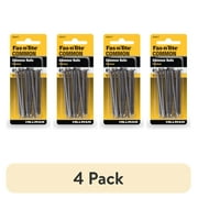 (4 pack) Fas-n-tite Common Nails, 8D x 2-1/2", Steel, Polished, Gray, Interior Nails, 12 pack