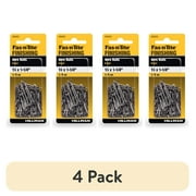 (4 pack) Fast-N-Tite 1.25X16" Wire Nails, Steel, Interior Nails