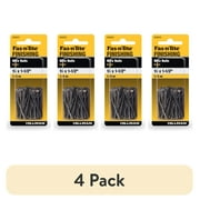 (4 pack) Fast-N-Tite 1.5X16" Wire Nails, Steel, Interior Nails
