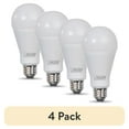 thumbnail image 1 of (4 pack) Feit Electric OM300/850/LED 300 Watt Equivalent Daylight A23 High Output LED Light Bulb, 1 of 3