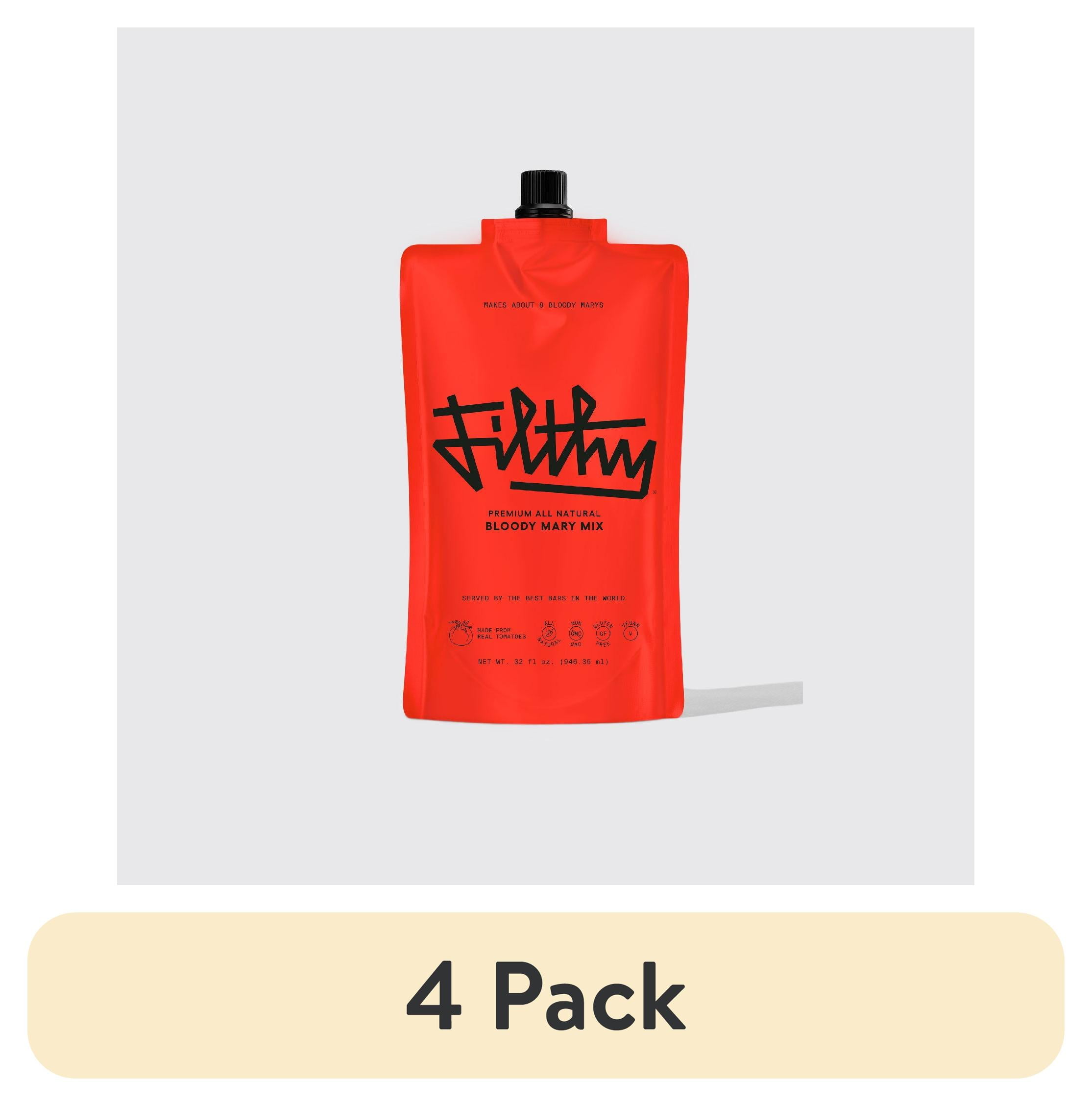 Filthy Bloody Mary Mix, 8 oz pouch, all natural, non-GMO, gluten