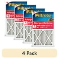 thumbnail image 1 of (4 pack) Filtrete 16x25x1 HVAC Furnace Air Filter, MPR 1000 MERV 11, Allergen Defense, 1 Filter, 1 of 14