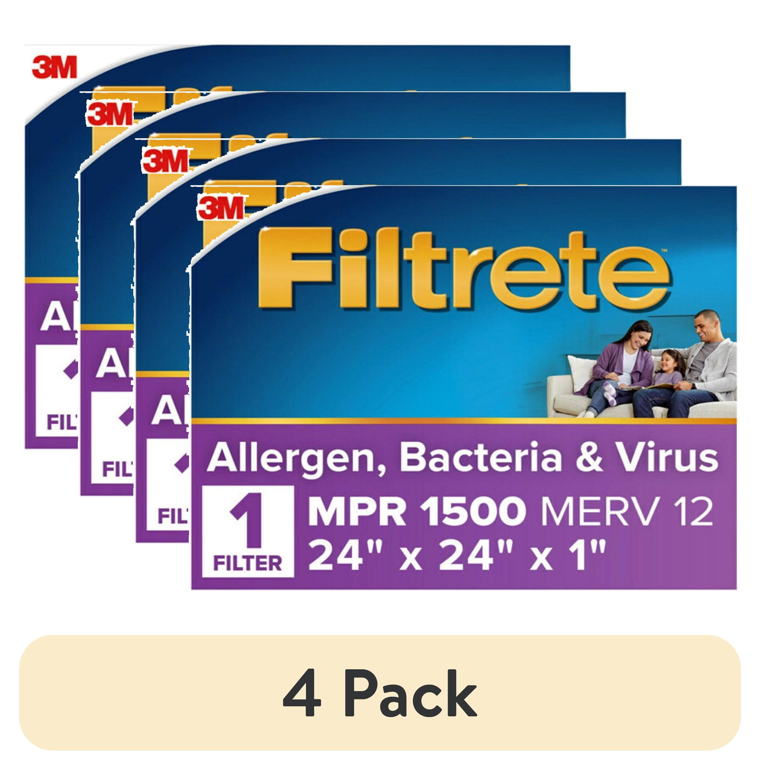 Filtro Aria Filtrete MPR 1500 - 30.5x30.5x2.5cm, MERV 12, Per Allergie - Foto 6