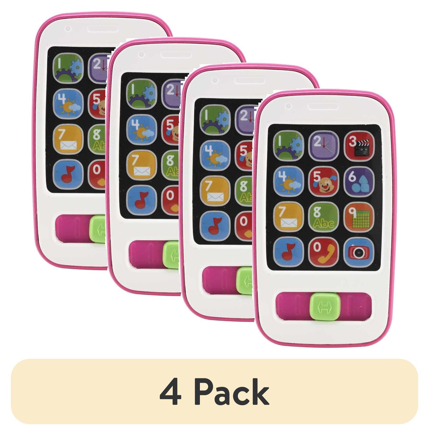 (4 pack) Fisher-Price Laugh & Learn Smart Phone Electronic Baby ...