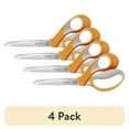 thumbnail image 1 of (4 pack) Fiskars RazorEdge Bent Shears 9" Soft Grip, 1 each, 181950-1003, 1 of 12