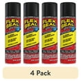 thumbnail image 1 of (4 pack) Flex Seal Automotive Aerosol Liquid Rubber Sealant Coating, 14 oz, Black, 1 of 10