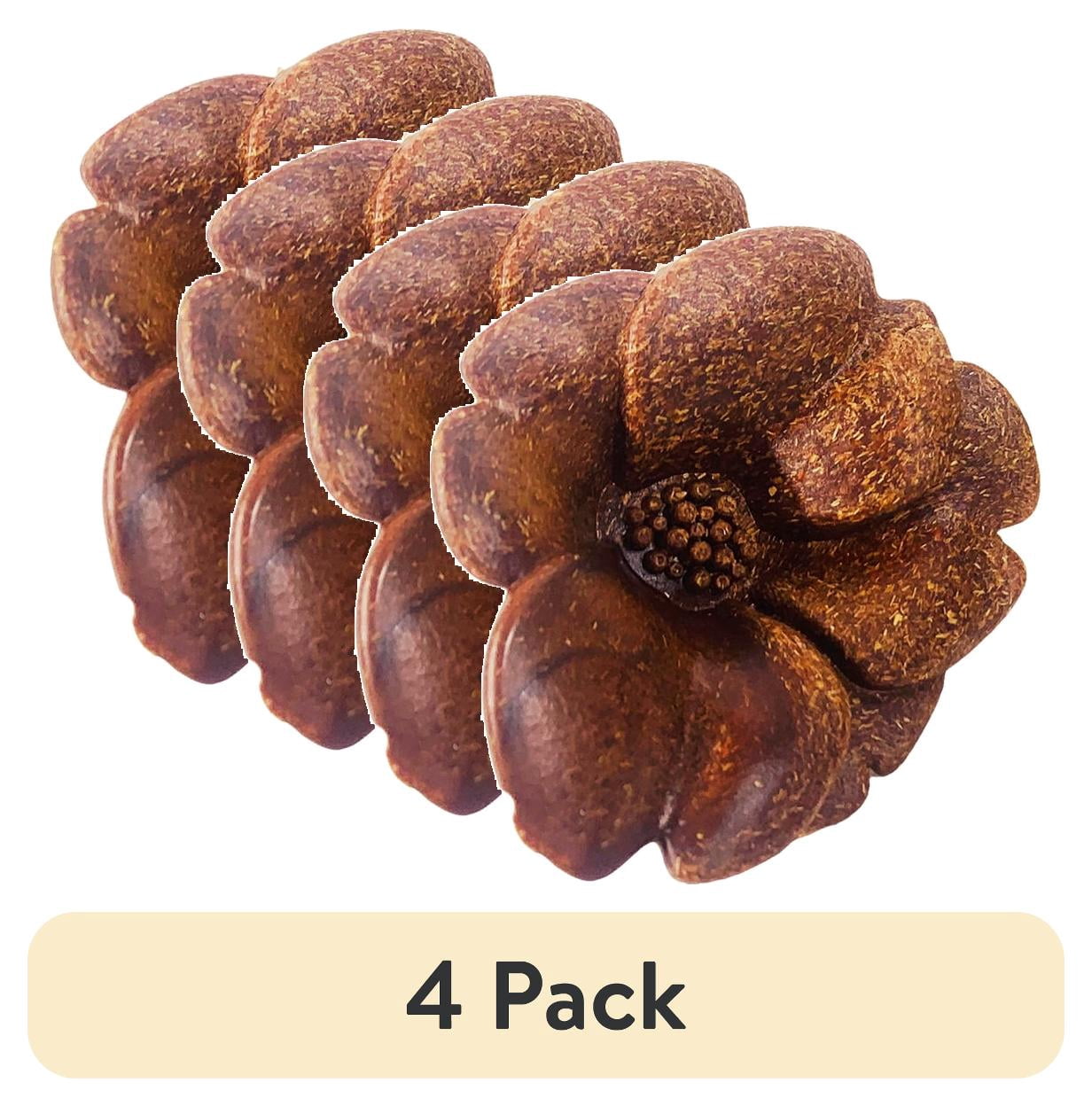 (4 pack) Flower Garden Natural Chews 3 Pack for Small Animals like Rabbits, Hamsters, Guinea Pigs, and More