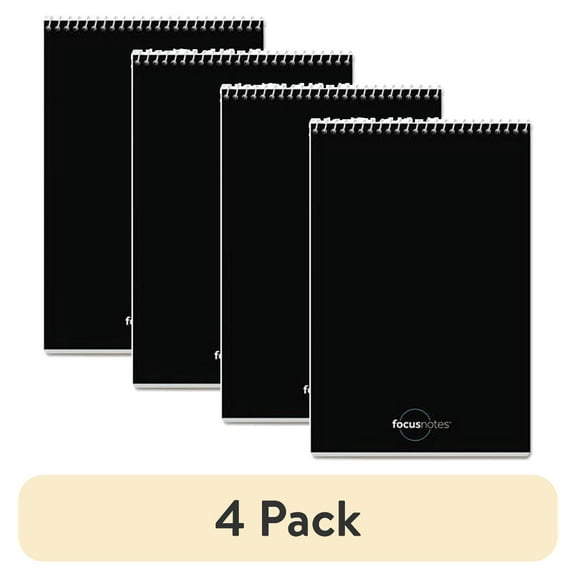 FocusNotes Steno Book Pitman Rule, 6 x 9, White, 80 Sheets