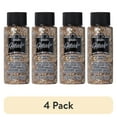thumbnail image 1 of (4 pack) FolkArt Glitterific Acrylic Craft Paint, Glitter Finish, Rose Gold, 2 fl oz, 1 of 10