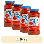(4 pack) Francesco Rinaldi, Marinara Sauce, 24 Oz, Low Fat, Gluten-Free, No Saturated Fat