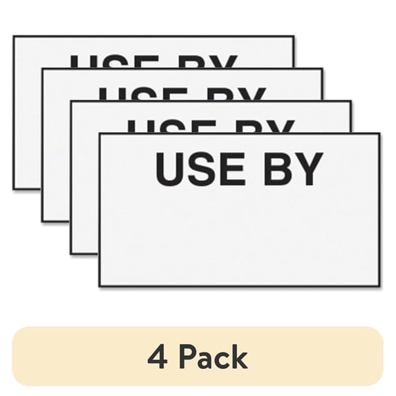 (4 pack) FreshMarx Freezer-proof Color Coded Labels