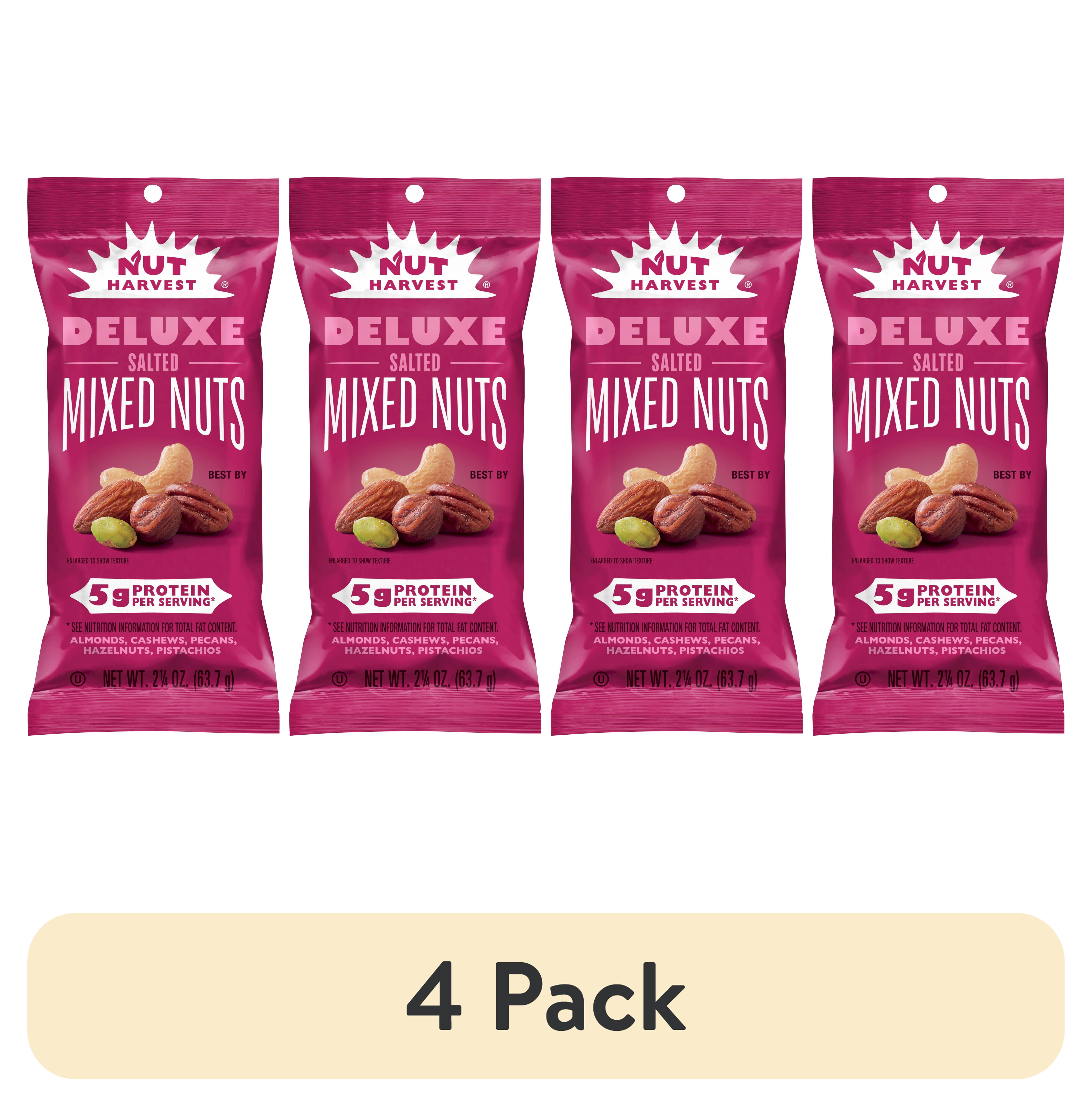 (4 pack) Frito Lay Nut Harvest Mixed Nuts, 2.25 oz