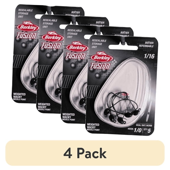(4 pack) Fusion19™ Weighted Wacky Head