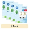 thumbnail image 1 of (4 pack) GE LED Light Bulbs, 75 Watt, Daylight, A19 Bulbs, Medium Base, Clear Finish, 13yr, 4pk, 1 of 14
