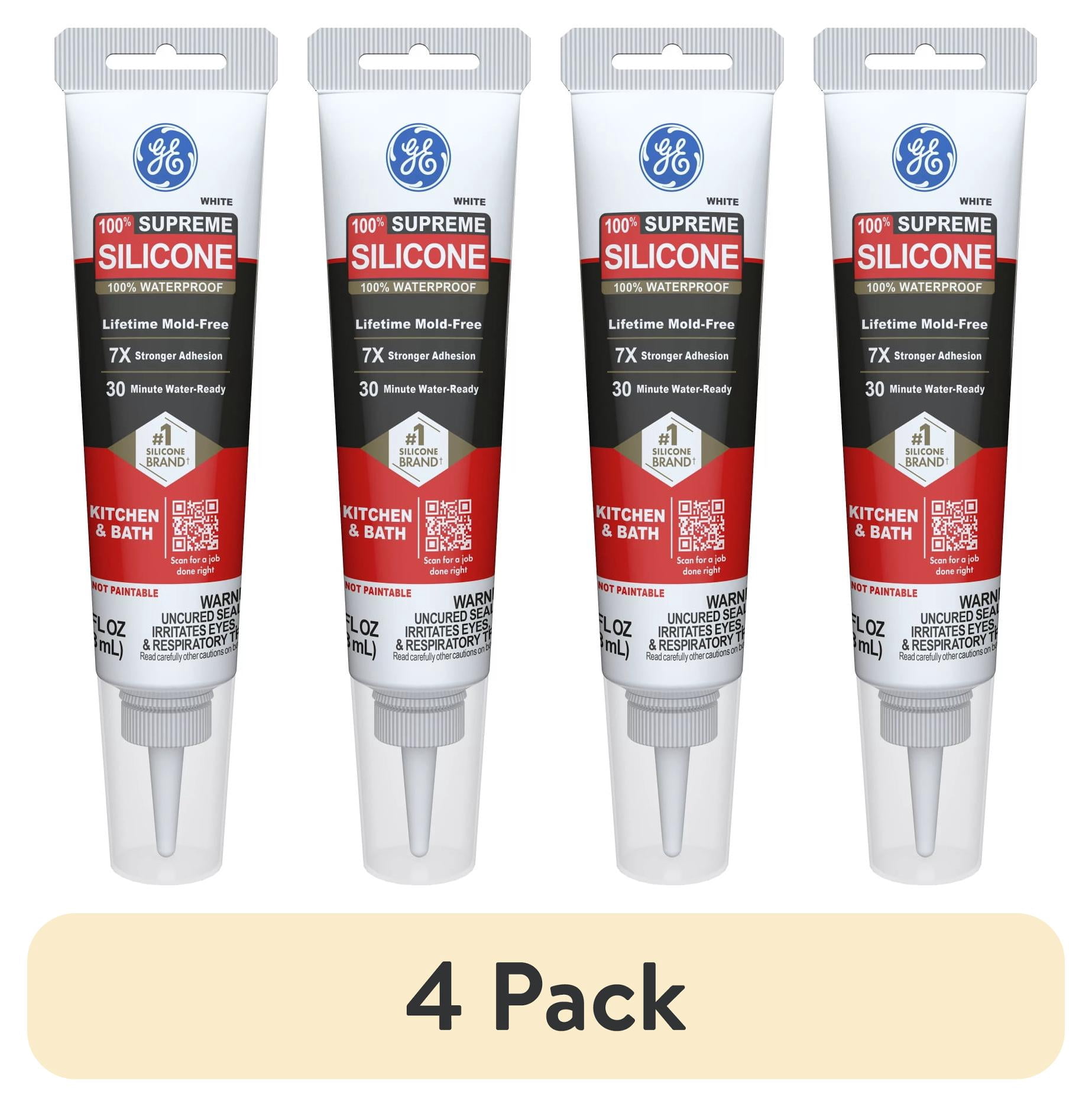 GE SCS1000 Black Silicone Sealant – 10.1 Fl Oz Cartridge (Case Of 24)