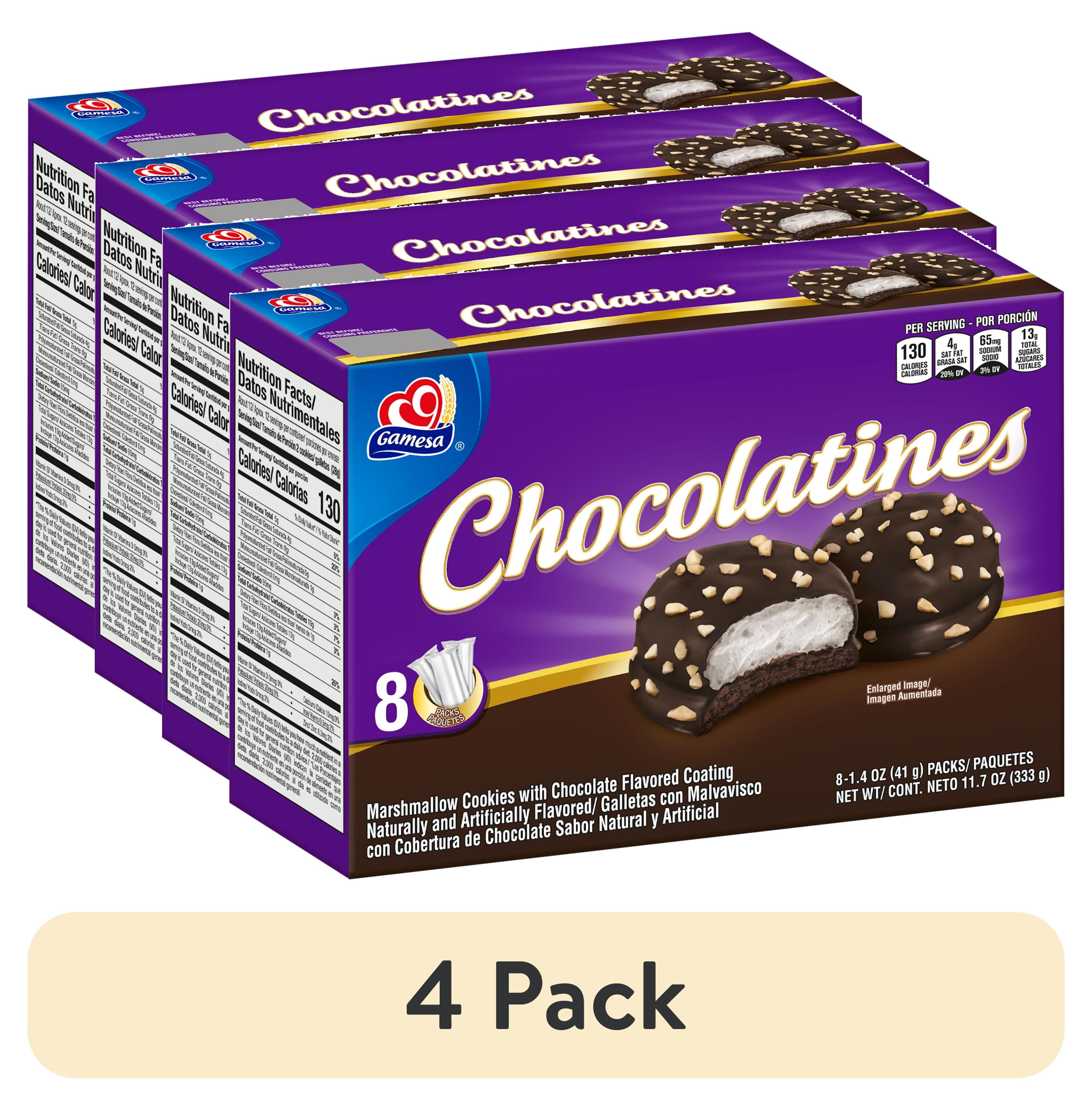 Gamesa Chocolatines Marshmallow Cookies 11.74 Oz, Soft marshmallow