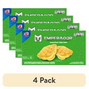 (4 pack) Gamesa Emperador Lime Flavored Sandwich Cookies, 12.5 oz