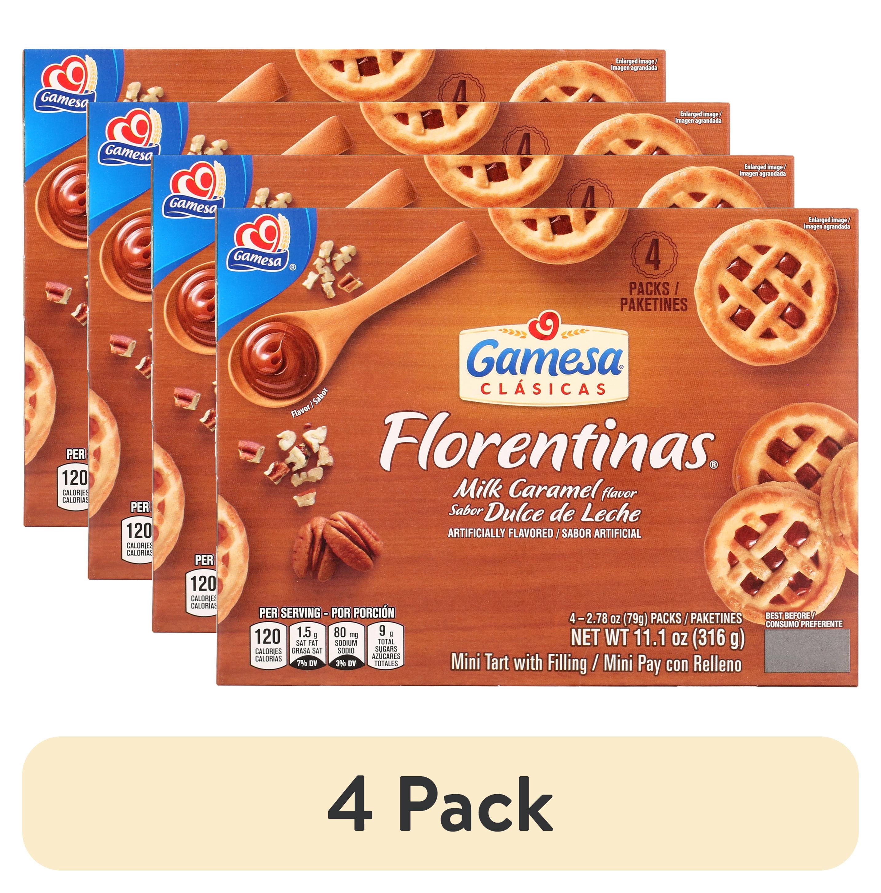 (4 pack) Gamesa Florentinas Dulce de Leche