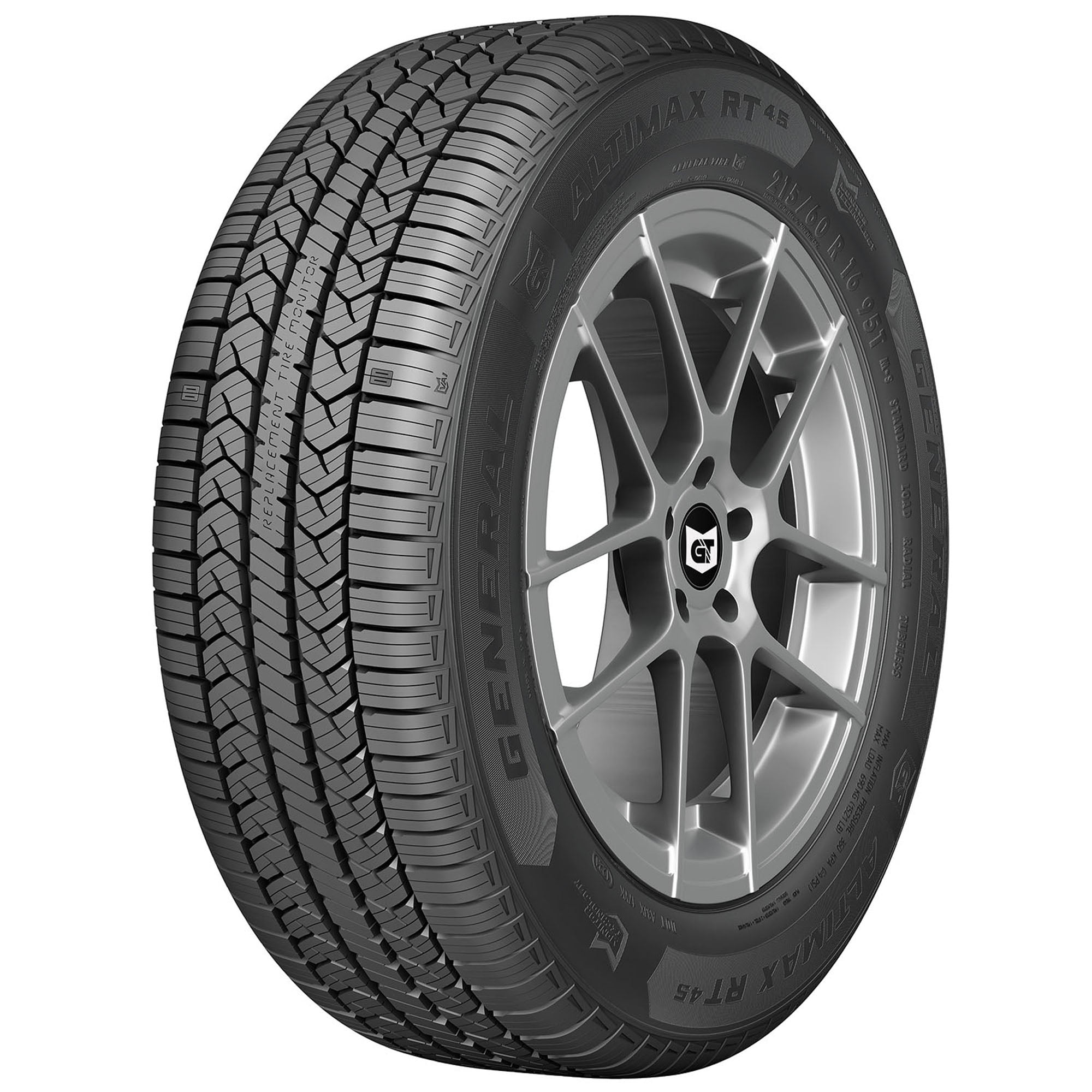 (4 pack) General AltiMAX RT45 All Season 225/70R14 99T Passenger Tire ...