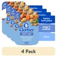 thumbnail image 1 of (4 pack) Gerber Stage 3 Baby Food, Italian Herb Pasta, Pick-Ups, Baby Led Feeding 5.8 oz, 1 of 16
