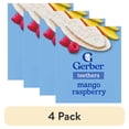 thumbnail image 1 of (4 pack) Gerber Snacks for Baby Teethers, Mango Raspberry, 1.7 oz Box (12 Pack), 1 of 16