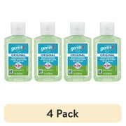 (4 pack) Germ-X Hand Sanitizer with Aloe & Vitamin E, Scented, Travel Size Hand Sanitizer Bottle, 2 fl oz
