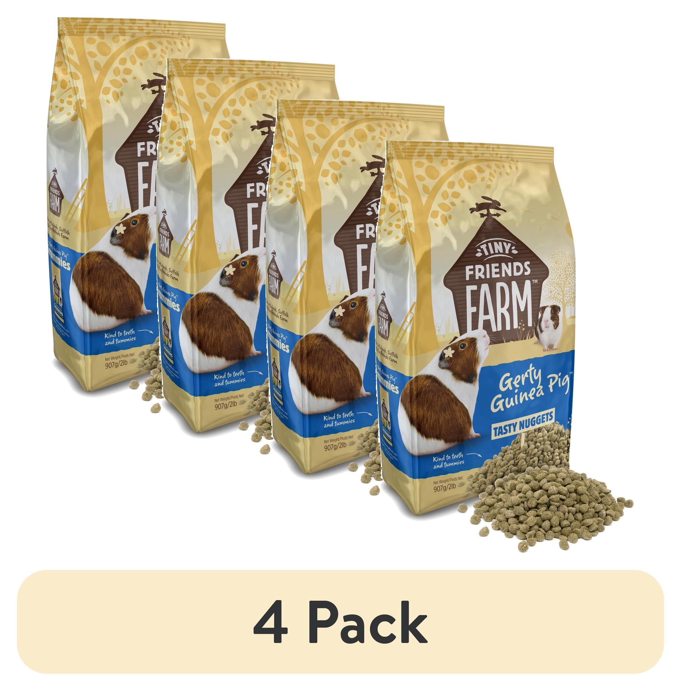 (4 pack) Gerty Guinea Pig Tasty Nuggets 2LB