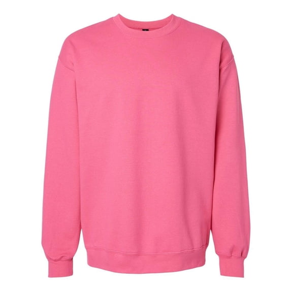 (4 pack) Gildan B24060306 Softstyle Midweight Crewneck Sweatshirt, Pink Lemonade - Extra Large