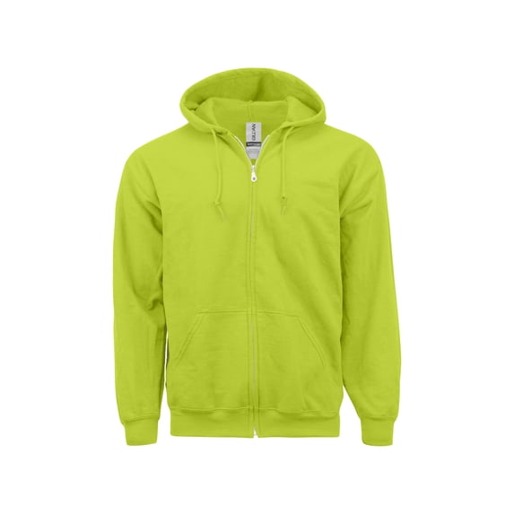 (4 pack) Gildan Men's Fleece Zip Hooded Sweatshirt