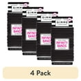 thumbnail image 1 of (4 pack) Gimme Seamless Hair Ties for Medium Fit Hair, Microfiber, Black, 12 Count, 1 of 9