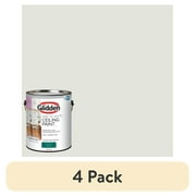 (4 pack) Glidden Grab-N-Go Interior Ceiling Paint Flat, Pink to White, 1 Gallon