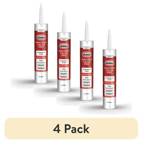 (4 pack) Glidden Painter's Caulk Pro 10.1 fl oz White Acrylic Multi-Purpose Caulk