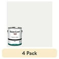thumbnail image 1 of (4 pack) Glidden Quick Cover Interior Latex Paint Flat, White, 1 Gallon, 1 of 9