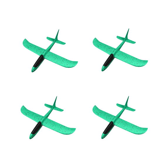 4 pack Glider Plane Toys,Large Throwing Foam Airplane,Flight Mode Flying Toy,Outdoor Sport Toy Gifts