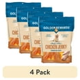 thumbnail image 1 of (4 pack) Golden Rewards Chicken Flavor Premium Dry Jerky Treats for All Dogs, 32 oz, 1 of 11