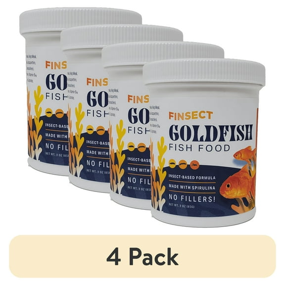 (4 pack) Goldfish Food Crumbles