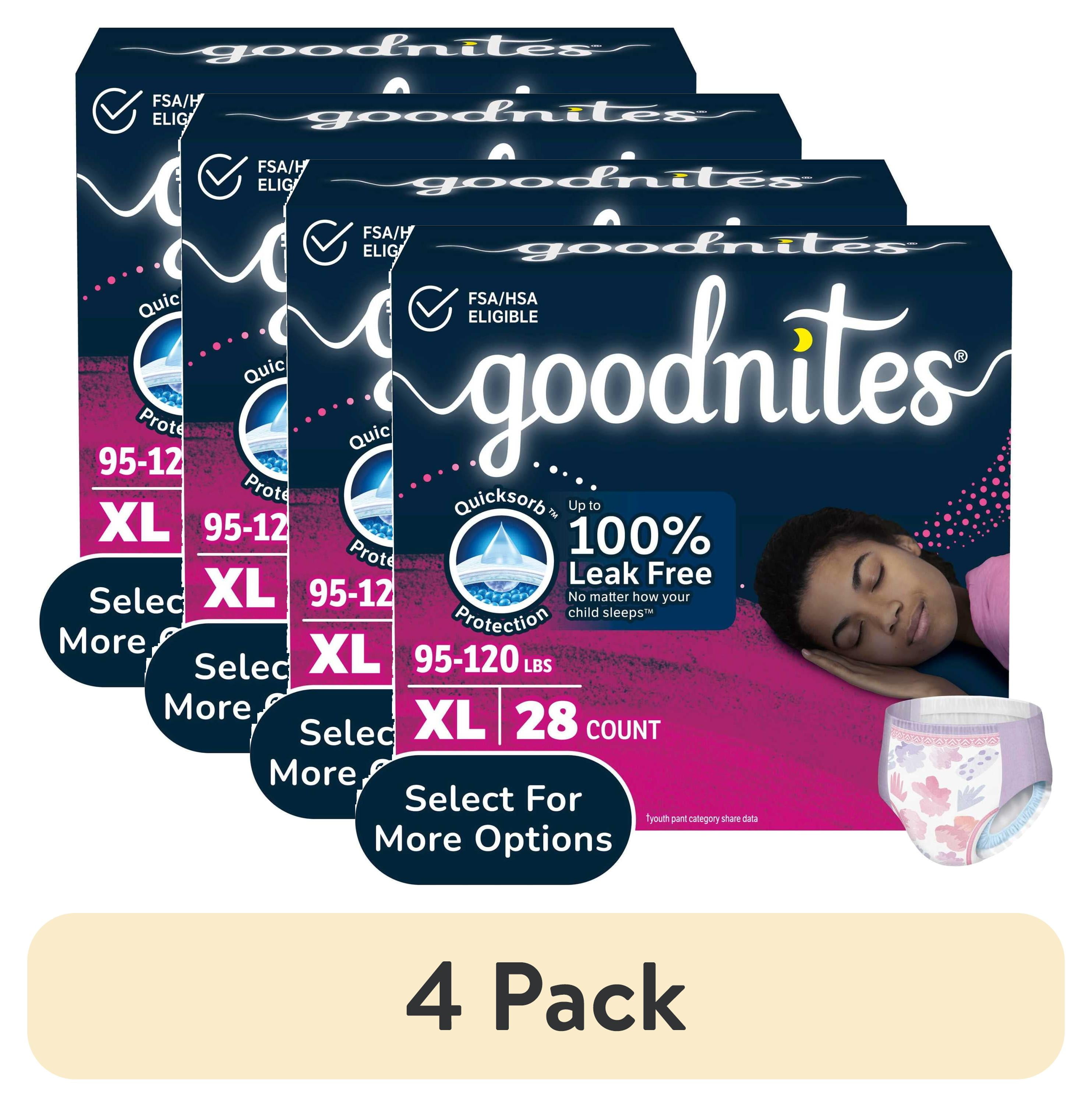 4-pack-Goodnites-Bedwetting-