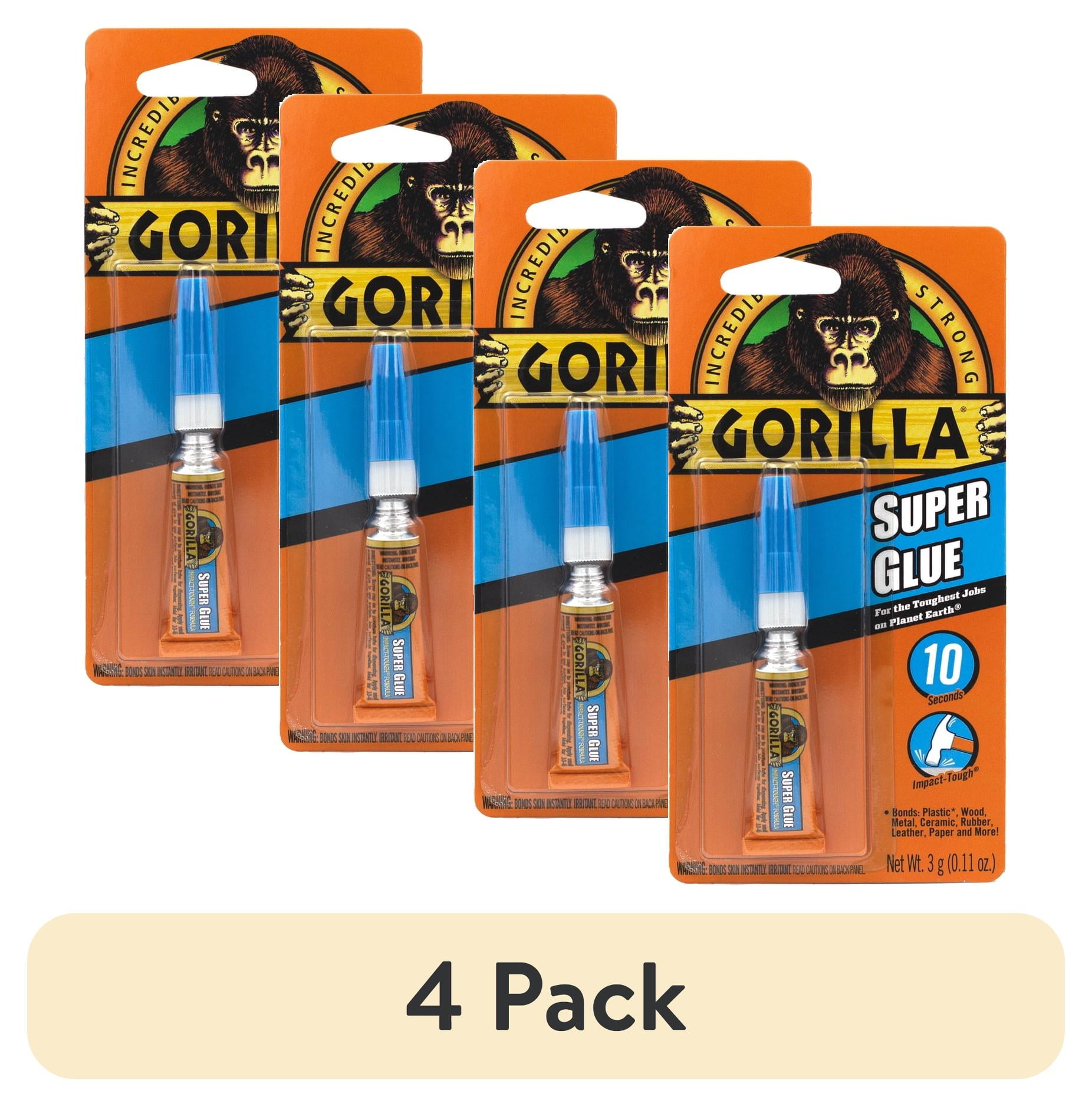 Gorilla Super Glue Gel 3g (Pack Of 2