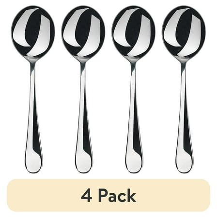 (4 pack) Gourmet Settings Windermere Chowder Spoon
