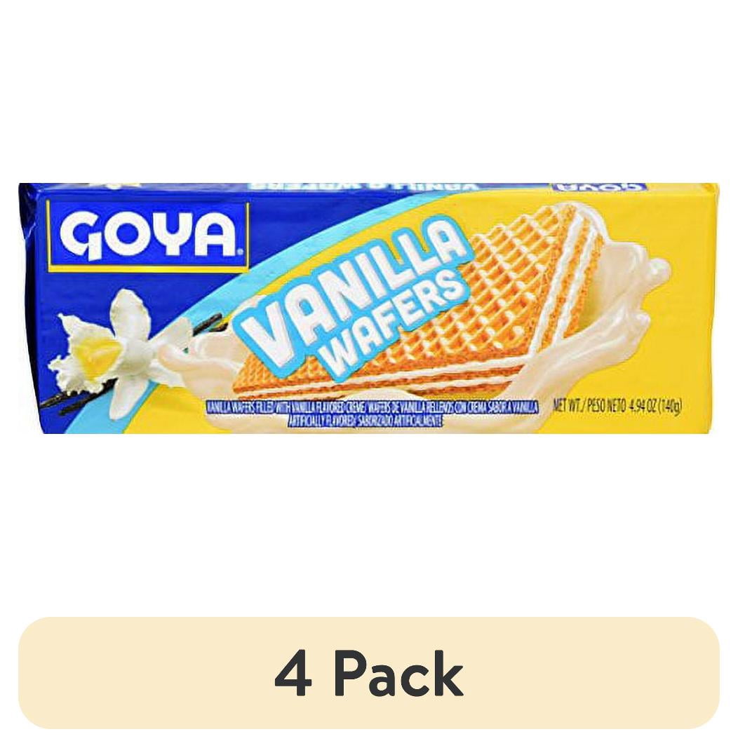 (4 pack) Goya Vanilla Wafer, 4.94 oz