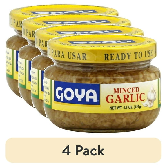 (4 pack) Goya Garlic Seasoning, 4.5 oz