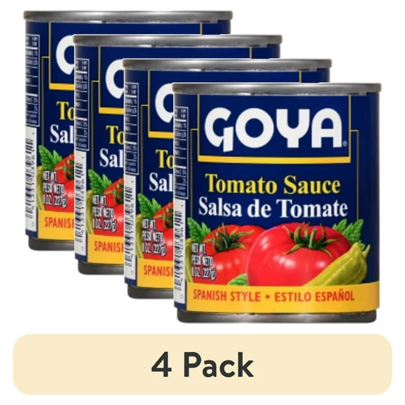 (4 pack) Goya Goya Tomato Sauce, 8 oz