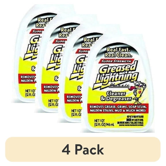 (4 pack) Greased Lightning Multi-Purpose Cleaner & Degreaser, 32 oz