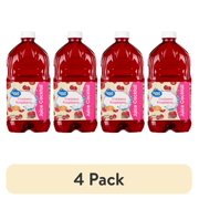 (4 pack) Great Value Cranberry Raspberry Juice Cocktail, 64 fl oz