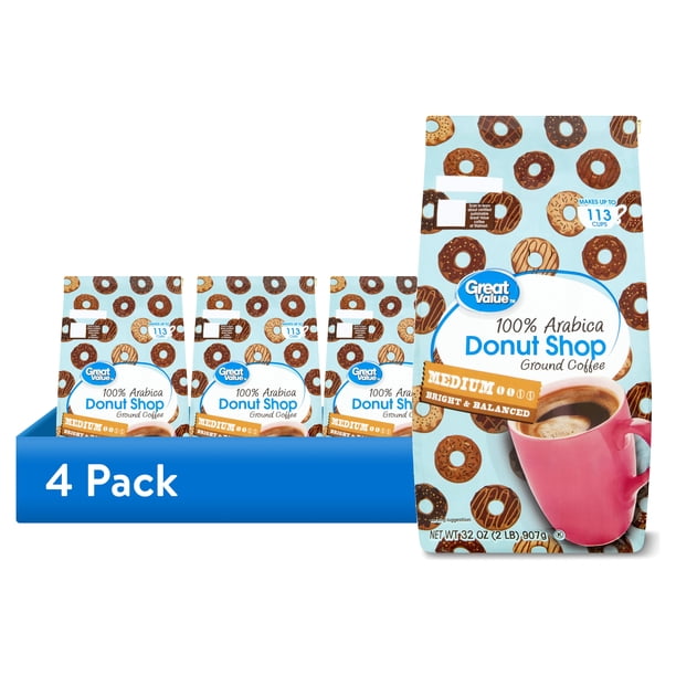 Curated visual reference: Visual Reference: Great Value Medium Roast Arabica Coffee For Office Breakroom